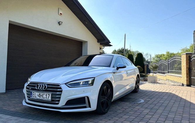 Audi S5 cena 153000 przebieg: 73000, rok produkcji 2018 z Pabianice małe 191